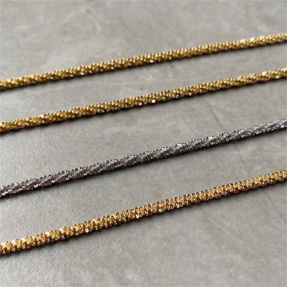Sparkling Clavicle Chain Choker Necklace - Picture 5 of 5